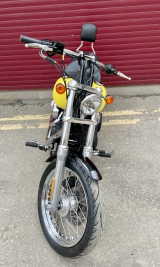 Black flame custom  2007 HARLEY DAVIDSON FXDB - Photo 18