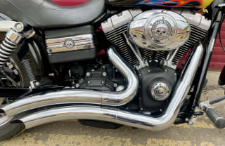 Black flame custom  2007 HARLEY DAVIDSON FXDB - Photo 21