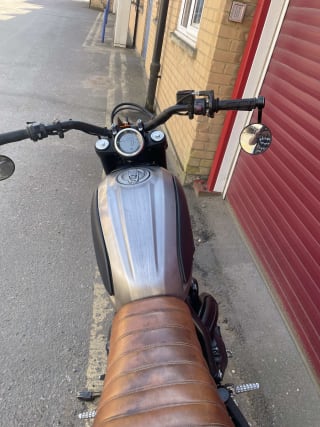 Black / brushed steel 2015 DUCATI SCRAMBLER - Photo 13