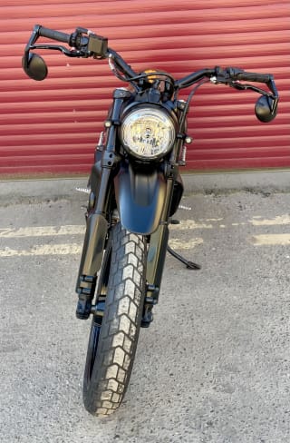 Black / brushed steel 2015 DUCATI SCRAMBLER - Photo 21