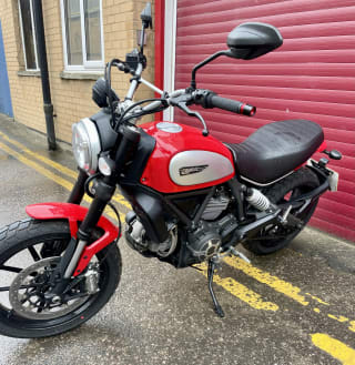 Red  2015 DUCATI SCRAMBLER - Photo 16