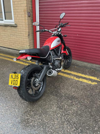 Red  2015 DUCATI SCRAMBLER - Photo 26