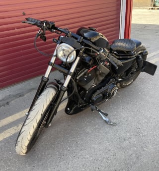 Black  2008 HARLEY-DAVIDSON XL 1200 N NIGHTSTER - Photo 7