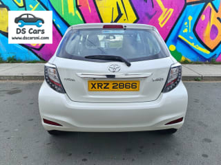 WHITE 2014 TOYOTA YARIS 1.3 VVT-I CVT - Photo 6