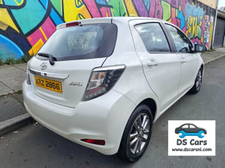 WHITE 2014 TOYOTA YARIS 1.3 VVT-I CVT - Photo 7