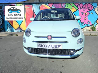 GREEN 2018 FIAT 500 LOUNGE - Photo 2