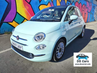GREEN 2018 FIAT 500 LOUNGE - Photo 3