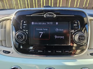 GREEN 2018 FIAT 500 LOUNGE - Photo 22