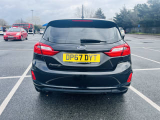 BLACK 2018 FORD FIESTA ZETEC - Photo 2