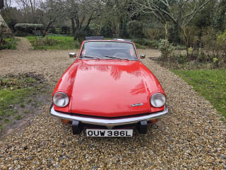 RED 1972 TRIUMPH SPITFIRE - Photo 6