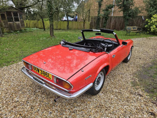 RED 1972 TRIUMPH SPITFIRE - Photo 4