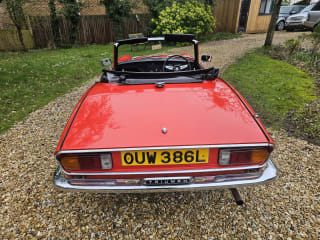 RED 1972 TRIUMPH SPITFIRE - Photo 7