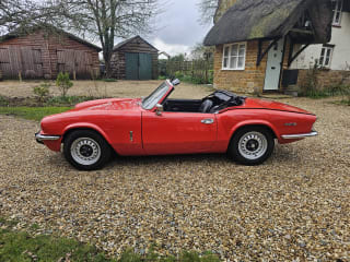 RED 1972 TRIUMPH SPITFIRE - Photo 5