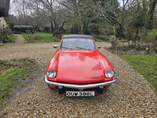 RED 1972 TRIUMPH SPITFIRE - Photo 13