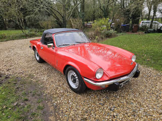 RED 1972 TRIUMPH SPITFIRE - Photo 8