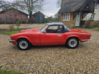 RED 1972 TRIUMPH SPITFIRE - Photo 12
