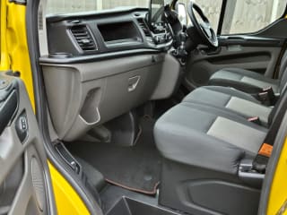 YELLOW 2022 FORD TRANSIT CUSTOM 340LEADER EBLUE - Photo 29