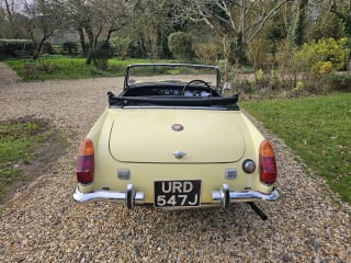 YELLOW 1970 AUSTIN HEALEY  SPRITE - Photo 14