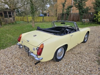 YELLOW 1970 AUSTIN HEALEY  SPRITE - Photo 2