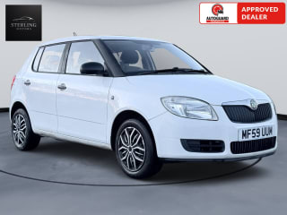 White 2009 Skoda Fabia - Photo 1