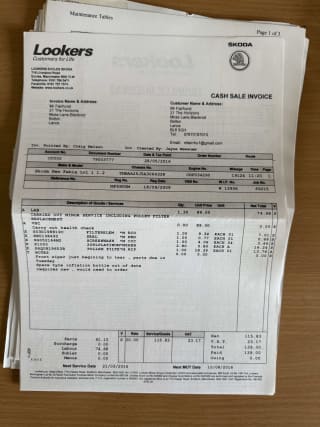 White 2009 Skoda Fabia - Mobile Upload