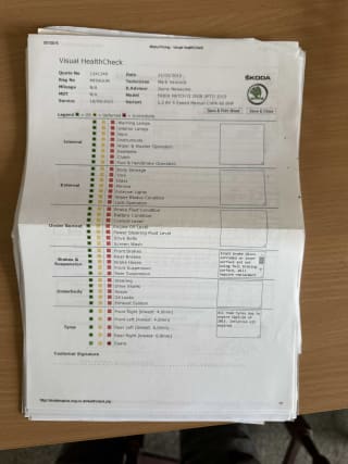 White 2009 Skoda Fabia - Mobile Upload