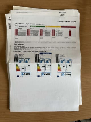 White 2009 Skoda Fabia - Mobile Upload