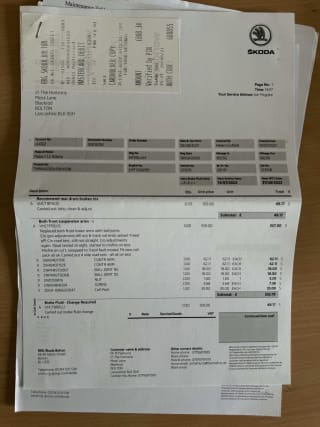 White 2009 Skoda Fabia - Mobile Upload