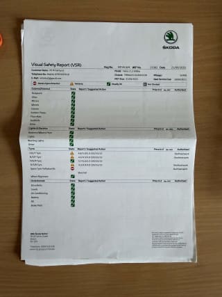 White 2009 Skoda Fabia - Mobile Upload