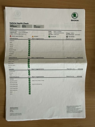 White 2009 Skoda Fabia - Mobile Upload