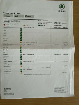 White 2009 Skoda Fabia - Mobile Upload