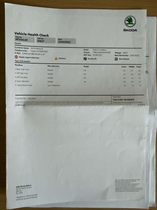 White 2009 Skoda Fabia - Mobile Upload