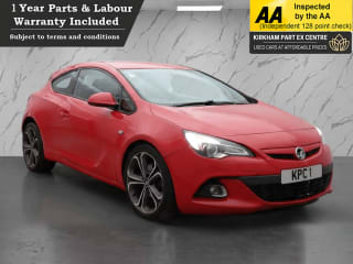 RED 2014 Vauxhall ASTRA GTC - Photo 1