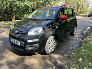 BLACK 2016 FIAT PANDA EASY - Photo 3