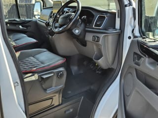 WHITE 2020 FORD TRANSIT CUSTOM 2.0Tdci 130 300  limited 4 berth camper van - Imaging+