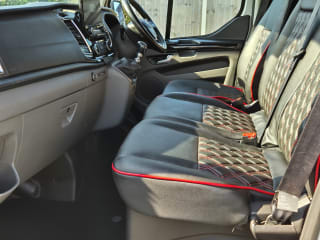 WHITE 2020 FORD TRANSIT CUSTOM 2.0Tdci 130 300  limited 4 berth camper van - Imaging+