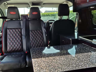 WHITE 2020 FORD TRANSIT CUSTOM 2.0Tdci 130 300  limited 4 berth camper van - Imaging+