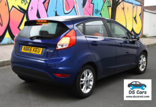 BLUE 2016 FORD FIESTA ZETEC - Photo 4