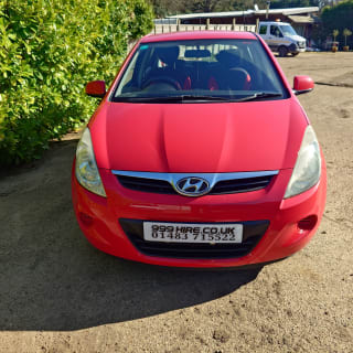RED 2010 HYUNDAI I20 COMFORT - Photo 2