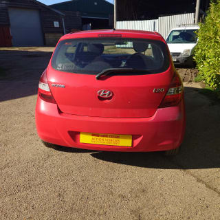 RED 2010 HYUNDAI I20 COMFORT - Photo 4