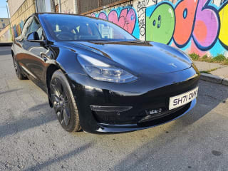 BLACK 2022 TESLA MODEL 3 LONG RANGE AWD - Photo 1