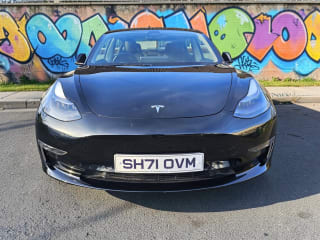 BLACK 2022 TESLA MODEL 3 LONG RANGE AWD - Photo 2