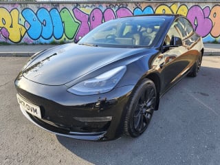 BLACK 2022 TESLA MODEL 3 LONG RANGE AWD - Photo 3