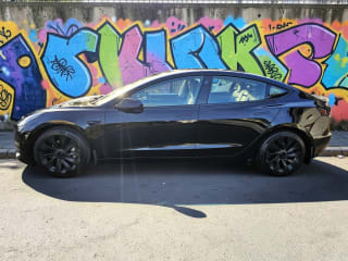 BLACK 2022 TESLA MODEL 3 LONG RANGE AWD - Photo 4