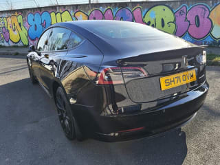 BLACK 2022 TESLA MODEL 3 LONG RANGE AWD - Photo 5