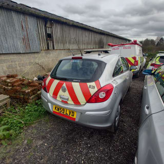 SILVER 2010 VAUXHALL CORSA CLUB AC CDTI E-FLEX - Photo 1