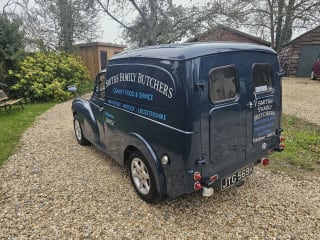 BLUE 1972 AUSTIN 6 CWT VAN - Photo 3