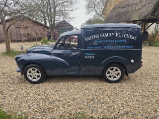 BLUE 1972 AUSTIN 6 CWT VAN - Photo 5