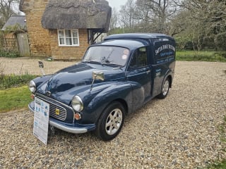 BLUE 1972 AUSTIN 6 CWT VAN - Photo 2