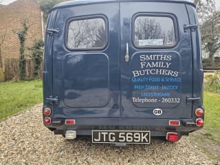 BLUE 1972 AUSTIN 6 CWT VAN - Photo 10